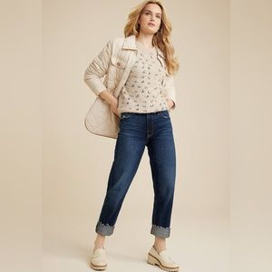 New Maurices women’s oversized tinsel stitch beige long sleeves sweater, size M